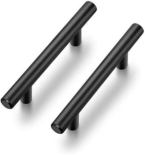 black stainless steel cabinet door handles|black stainless round cabinet knobs.